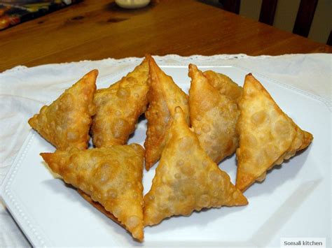 Samosa or sambuus as we call it in Somali is a deep fried triangular ...