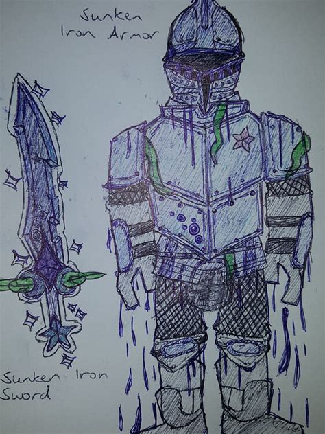 Sunken Sword + Sunken Armor Art - Off Topic - Arcane Odyssey