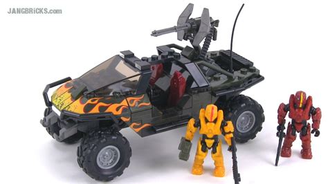 Mega Bloks Halo UNSC Flame Warthog review! 97449