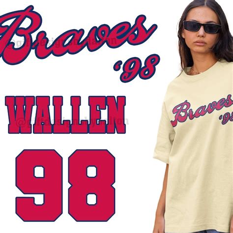 Wallen Braves Svg - Etsy Australia