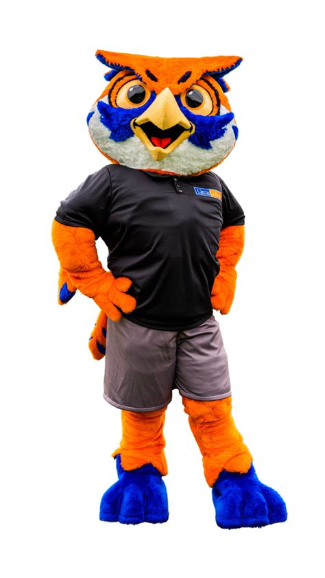 August 2022: “Hootie” from Citrus College - Mascots