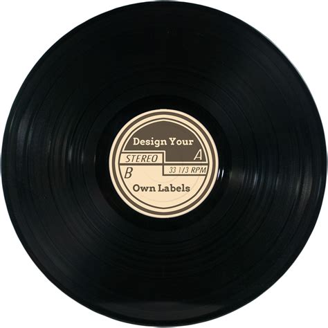 Printed Record Labels - Custom Vinyl Records - American Vinyl Co