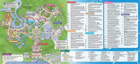 Disney World map - Disney World map Orlando (Florida - USA)