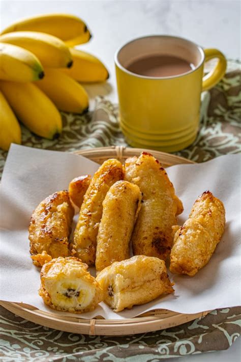 Pisang Goreng (Banana Fritters) - Wok & Skillet