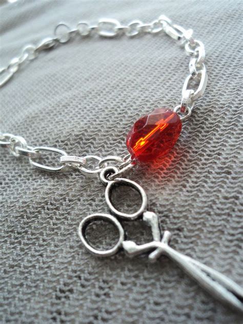 Scissor Charm Bracelet for Hair Stylist by ShearStyleJewelry, $12.00 ...