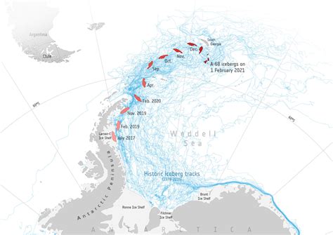 Is this the end of the A-68A iceberg? | Earth | EarthSky