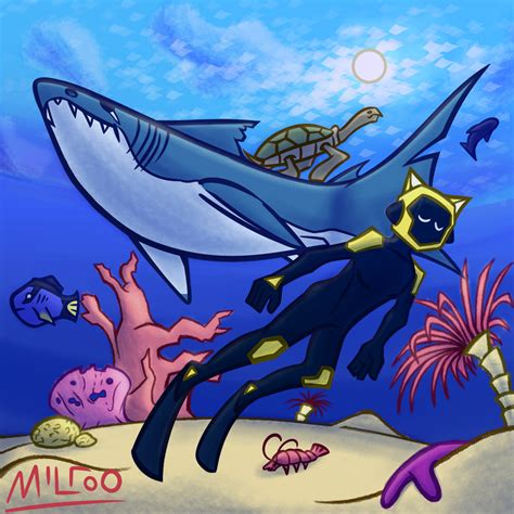 ABZU fanart by Milroo on Newgrounds