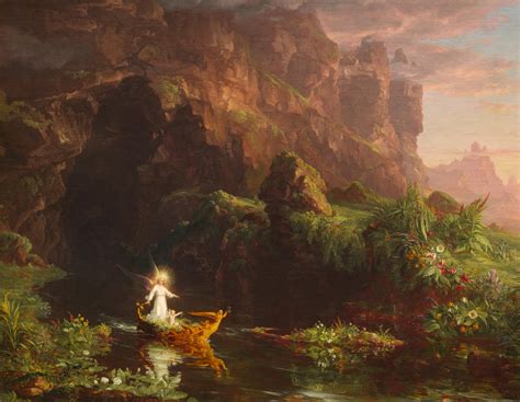 Thomas Cole, The Voyage of Life: Childhood, 1842