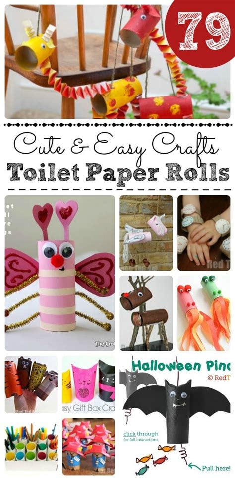 Toilet Paper Roll Crafts for Kids - Red Ted Art's Blog