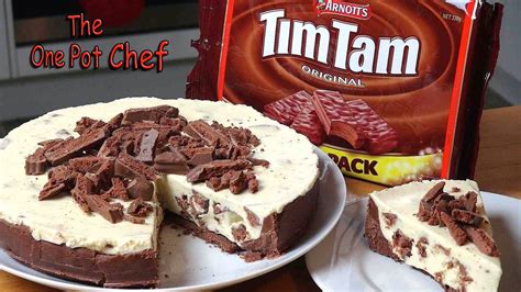 The One Pot Chef Show: Tim Tam Cheesecake - RECIPE