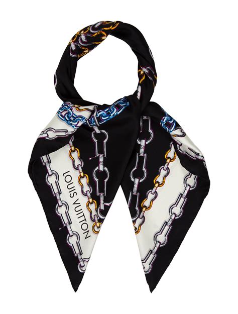 Louis Vuitton Silk Chain Square Scarf - Accessories - LOU124728 | The ...