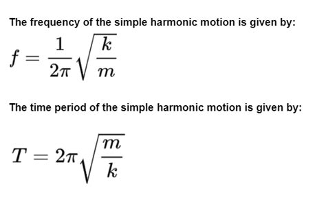 What is simple harmonic motion equation?