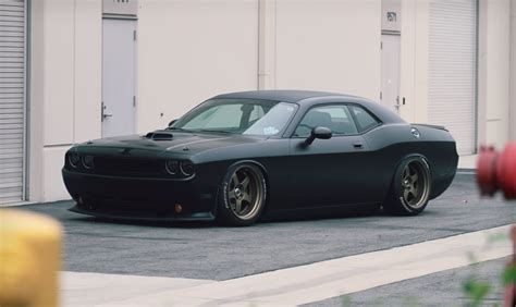 Dodge Challenger Image: Dodge Challenger Matte Black Rims