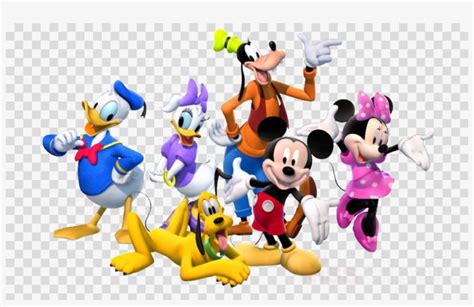 Mickey Mouse Clubhouse Characters Png Clipart Mickey - Free Transparent ...