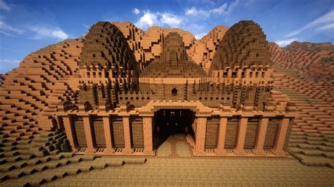 Sandstone Temple Minecraft Map