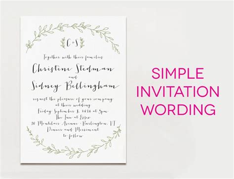 15 Wedding Invitation Wording Samples: From Traditional to Fun