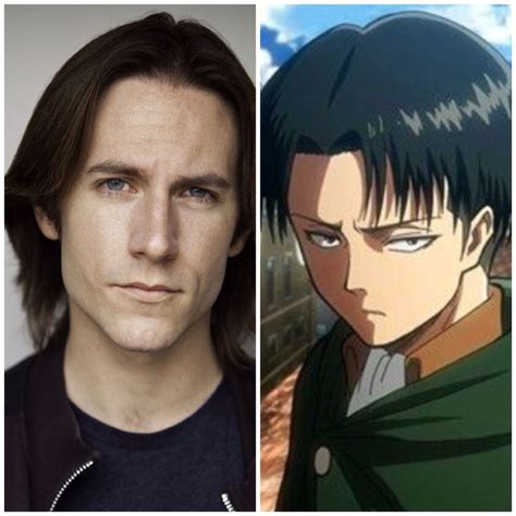 Attack on Titan - Matthew Mercer, english voice actor for Levi Ackerman ...