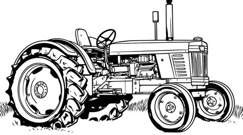 Tractor Coloring Page Free Printable Tractor Coloring Pages Free ...