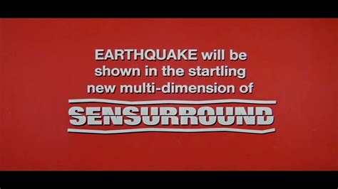 Earthquake "Sensurround" 35mm (Fixed audio) - YouTube