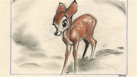 Celebrate 75 Years of Bambi with Stunning Concept Art from the ARL - D23