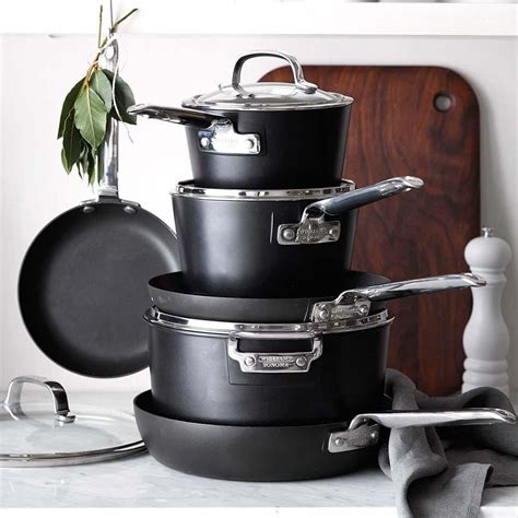 Williams Sonoma Professional Nonstick 10-Piece Cookware Set | Williams ...