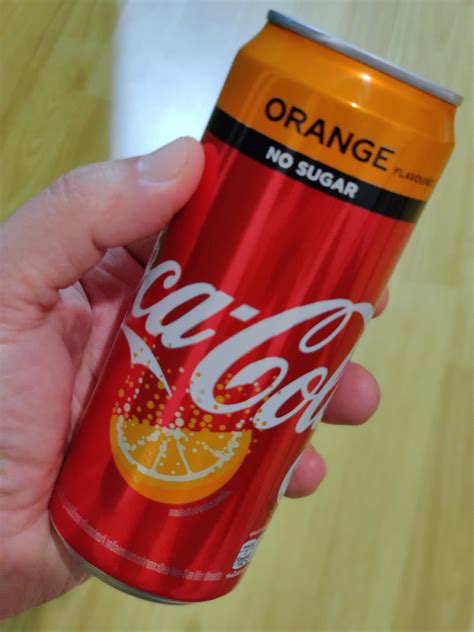 An ORANGE flavoured Coca-Cola : r/mildlyinteresting