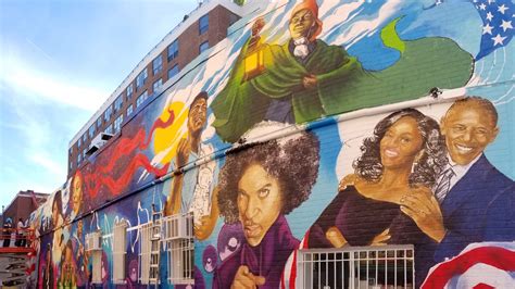 A DC Mural Honors 16 African-American Heroes Throughout History