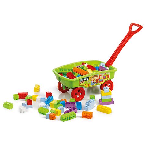 Building Blocks & Pull Cart | Blocks | Paradiso Toys