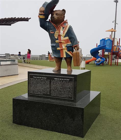 Paddington Bear in Lima, Peru - Plozee