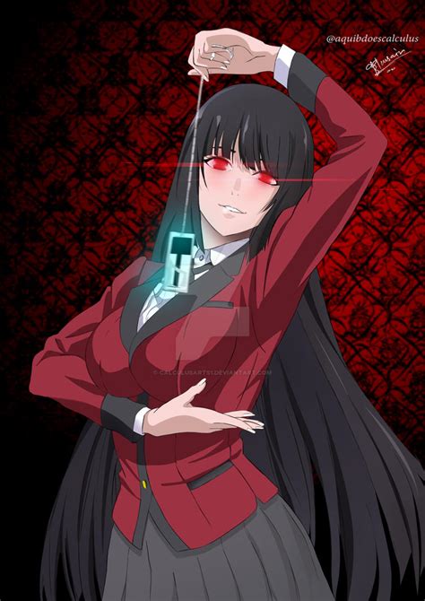 Jabami-yumeko, Kakegurui | FAN ART by CalculusArts1 on DeviantArt