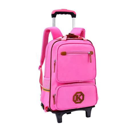 Trolley Backpack Preschool Rolling Bag Wheeled Book Bag | Shop Today ...