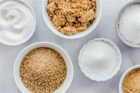 The Difference Between Types of Sugar | My Baking Addiction