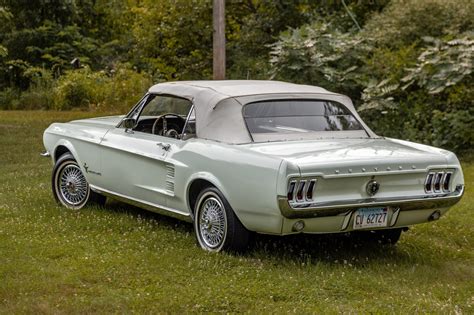 1967 Ford Mustang Convertible 3-Speed – Sesame Cars