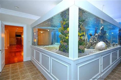 10 Homes with Their Own Shark Tanks | Digital Trends | Fish tank design ...