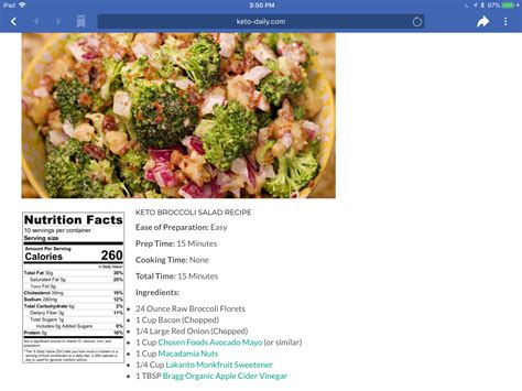 Raw Broccoli, Broccoli Salad Recipe, Serving Size, Brussel Sprout ...