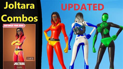 *UPDATED* Joltara Skin Combos in Fortnite (Customize Your Hero) - YouTube