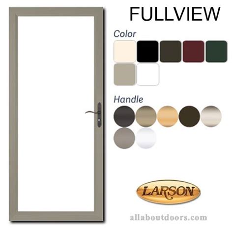 Larson Storm Doors, Windows, Parts & Hardware