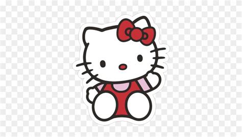 500 X 500 19 - Hello Kitty Saying Hi - Free Transparent PNG Clipart ...