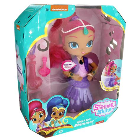 Fisher-Price Shimmer & Shine Wish & Spin Shimmer Doll - Shop Playsets ...