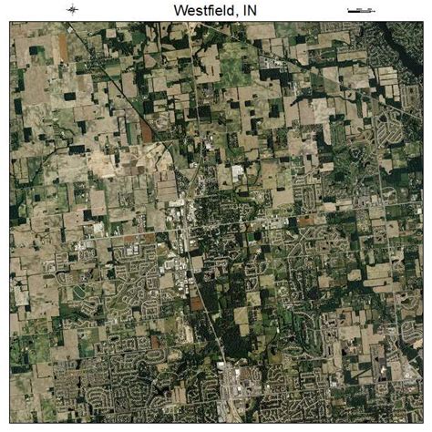 Aerial Photography Map of Westfield, IN Indiana