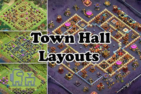 Best Town Hall Layouts - Clash Of Clans 2024