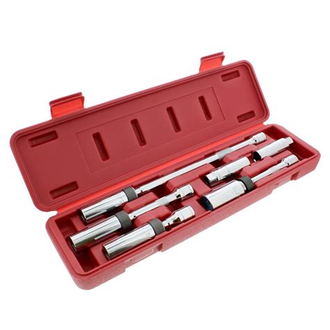 ABN | Spark Plug Socket Set – 6 Piece 3/8” Inch Drive Magnetic Socket ...