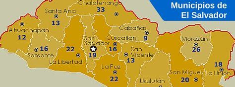 13 MAPAS UTILES DE EL SALVADOR [ACTUALIZADO 2019] | El salvador, Mapas ...