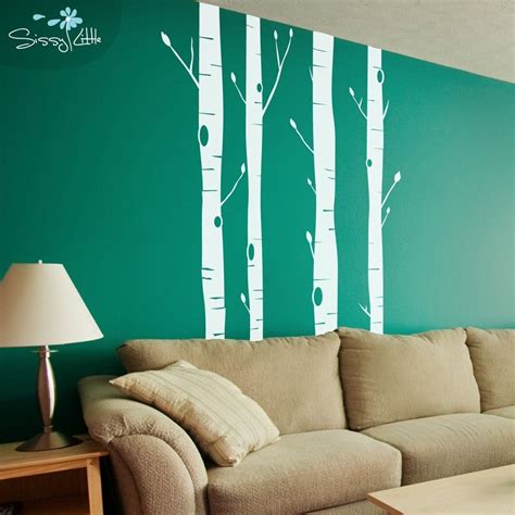 Aspen Trees Vinyl Wall Decal | Etsy | Vinyl wall decals, Aspen trees ...