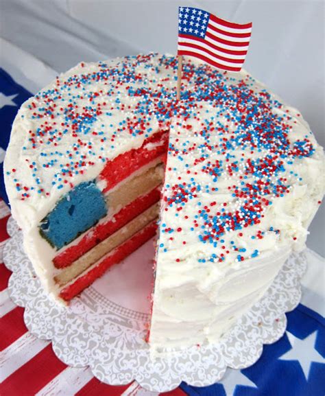 4th of July Flag Cake | Plain Chicken®