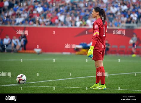 Hope SOLO during the FIFA Women's World Cup Canada 2015 match between ...