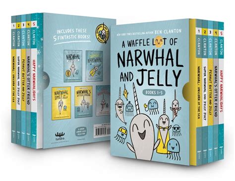 A Narwhal and Jelly Book: A Waffle Lot of Narwhal and Jelly (Hardcover ...