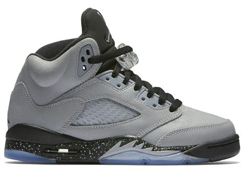 Jordan 5 Retro Wolf Grey (GS) - 440892-008