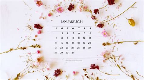 January 2024 Calendar Desktop Wallpaper | EntheosWeb | Desktop ...