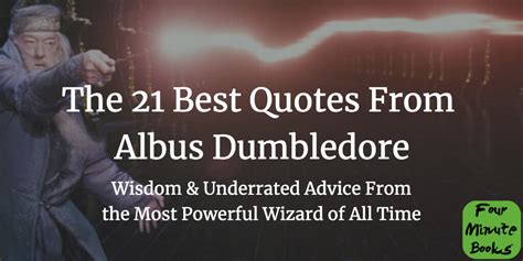 Dumbledore Quotes: His 21 Wisest & Most Underrated Lines